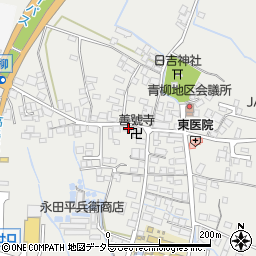 滋賀県高島市安曇川町青柳1076周辺の地図