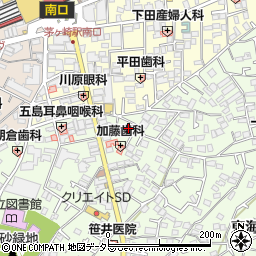 岡田治療院周辺の地図