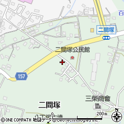 千葉県富津市二間塚1672-5周辺の地図