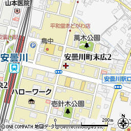関西みらい銀行安曇川支店周辺の地図