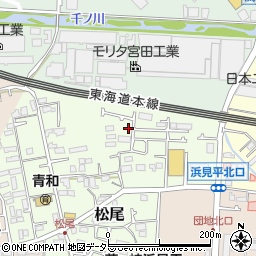神奈川県茅ヶ崎市松尾3-3-16周辺の地図