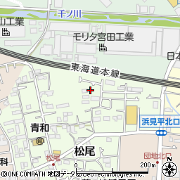 神奈川県茅ヶ崎市松尾3-3-10周辺の地図