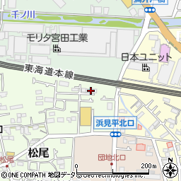 湘南サンガーデンＢ－２周辺の地図