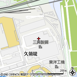 神奈川県平塚市久領堤2-20周辺の地図