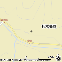 滋賀県高島市朽木桑原212周辺の地図