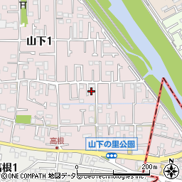 ベルレージュ湘南Ａ周辺の地図