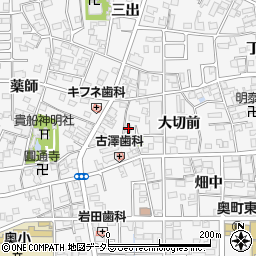 愛知県一宮市奥町貴船東37周辺の地図