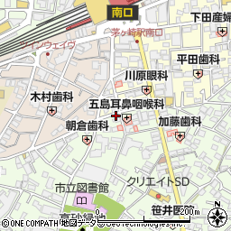 大村共同住宅周辺の地図