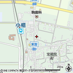 千葉県君津市末吉344-1周辺の地図