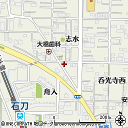 愛知県一宮市今伊勢町馬寄呑光寺西1-1周辺の地図