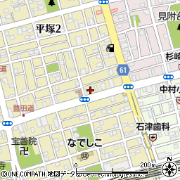 平塚漢方堂周辺の地図