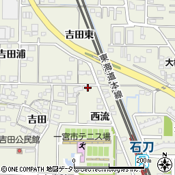 愛知県一宮市今伊勢町馬寄西流1周辺の地図