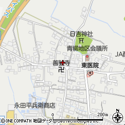 滋賀県高島市安曇川町青柳1013周辺の地図