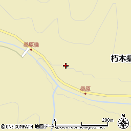 滋賀県高島市朽木桑原233周辺の地図