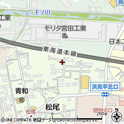 神奈川県茅ヶ崎市松尾3-3-13周辺の地図