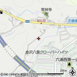 神奈川県横浜市金沢区朝比奈町608周辺の地図