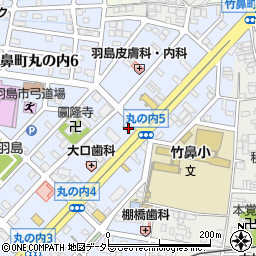 おかしの里もりや羽島店周辺の地図