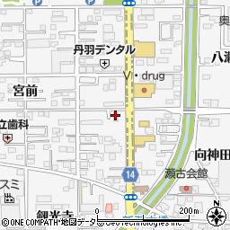 愛知県一宮市奥町神田26-1周辺の地図
