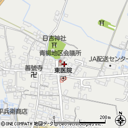 滋賀県高島市安曇川町青柳938周辺の地図