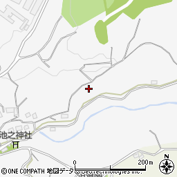 神奈川県中郡大磯町黒岩周辺の地図