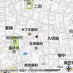 愛知県一宮市奥町貴船東31周辺の地図