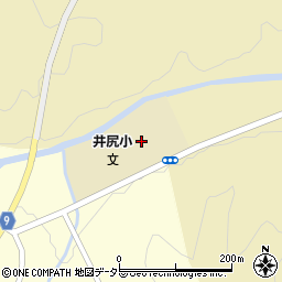 安来市立井尻小学校周辺の地図