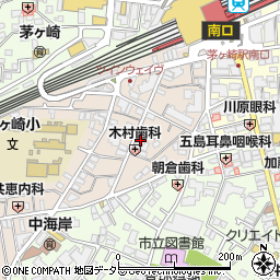 茅ケ崎メガネセンター周辺の地図