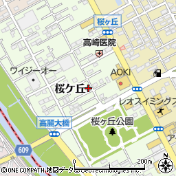 神奈川県平塚市桜ケ丘6-51周辺の地図