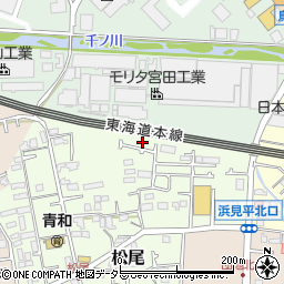 神奈川県茅ヶ崎市松尾3-2周辺の地図