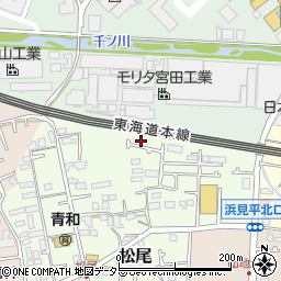 神奈川県茅ヶ崎市松尾3-2-5周辺の地図