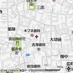 愛知県一宮市奥町貴船東28周辺の地図