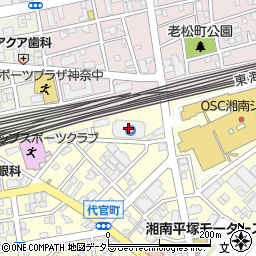 ＯＳＣ湘南シティ周辺の地図