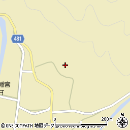 京都府綾部市武吉町奥ノ谷周辺の地図