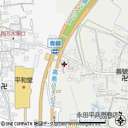 滋賀県高島市安曇川町青柳1214-31周辺の地図