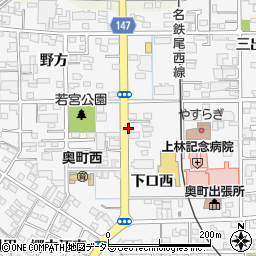 パナショップ奥町周辺の地図