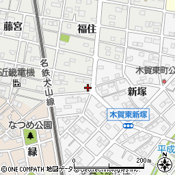 アメニティ伊藤周辺の地図