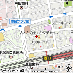 ザ・パーク平塚紅谷町第４駐車場周辺の地図