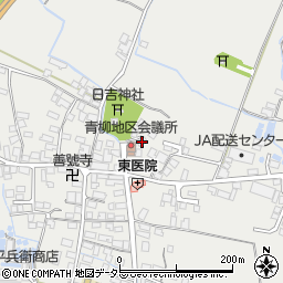 滋賀県高島市安曇川町青柳940周辺の地図