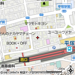 リーデンスタワー湘南平塚周辺の地図