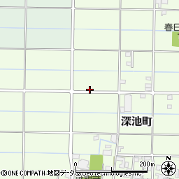 岐阜県大垣市深池町230周辺の地図
