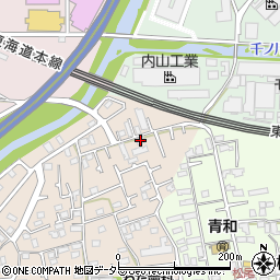 グリーンタウン湘南Ｂ周辺の地図