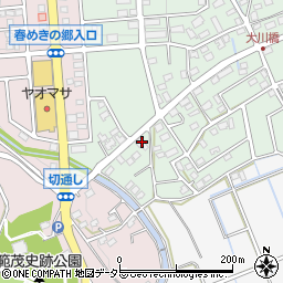 有限会社三橋自動車周辺の地図