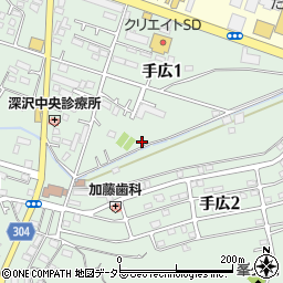 鎌倉テニスガーデン周辺の地図