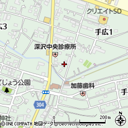 アスター和田周辺の地図