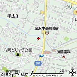 ペトン鎌倉周辺の地図