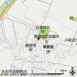 滋賀県高島市安曇川町青柳1019周辺の地図