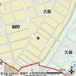 愛知県江南市島宮町吉原259周辺の地図