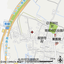 滋賀県高島市安曇川町青柳1093周辺の地図