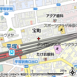 相石パーク宝町ＮＯ６駐車場周辺の地図