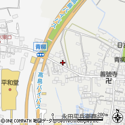 滋賀県高島市安曇川町青柳1217周辺の地図